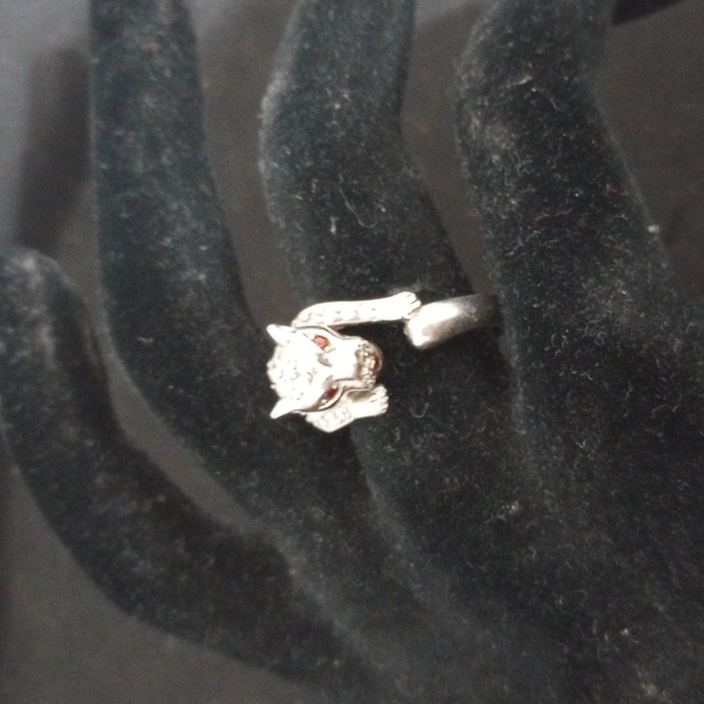 925 Cat Ring - image 4